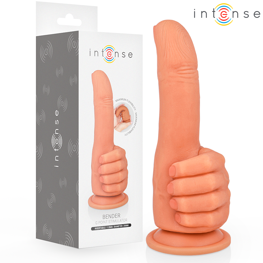 Stimulateur point G flexible à ventouse — INTENSE FUN TOYS