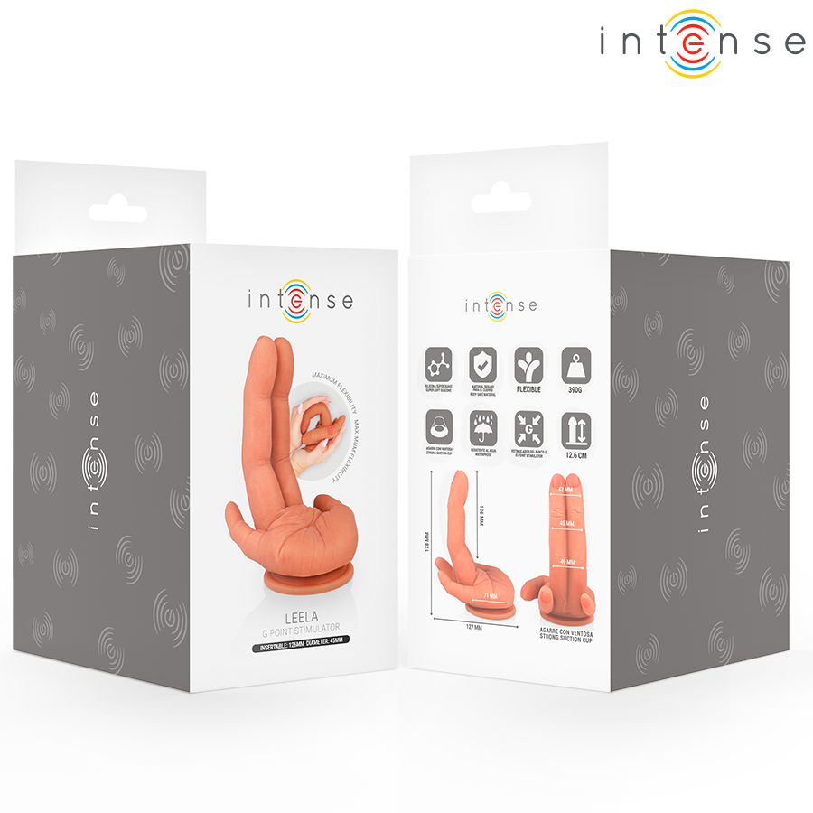 Stimulateur point G flexible en forme de main — INTENSE FUN TOYS