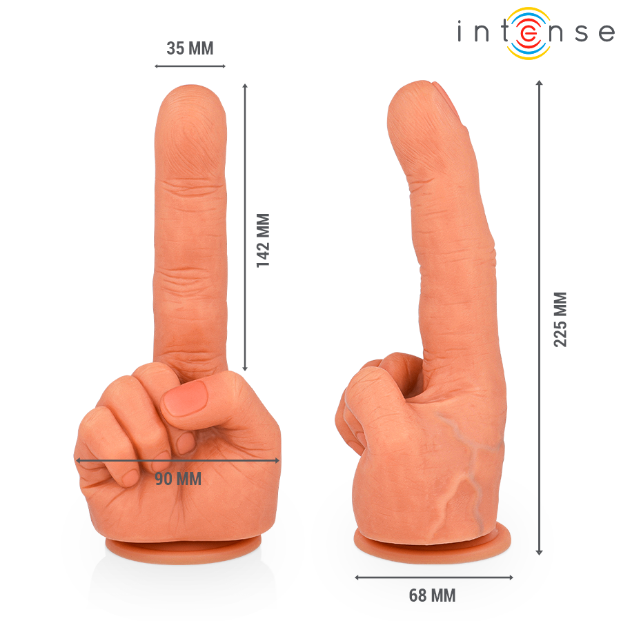 Stimulateur point G flexible en forme de main — INTENSE FUN TOYS