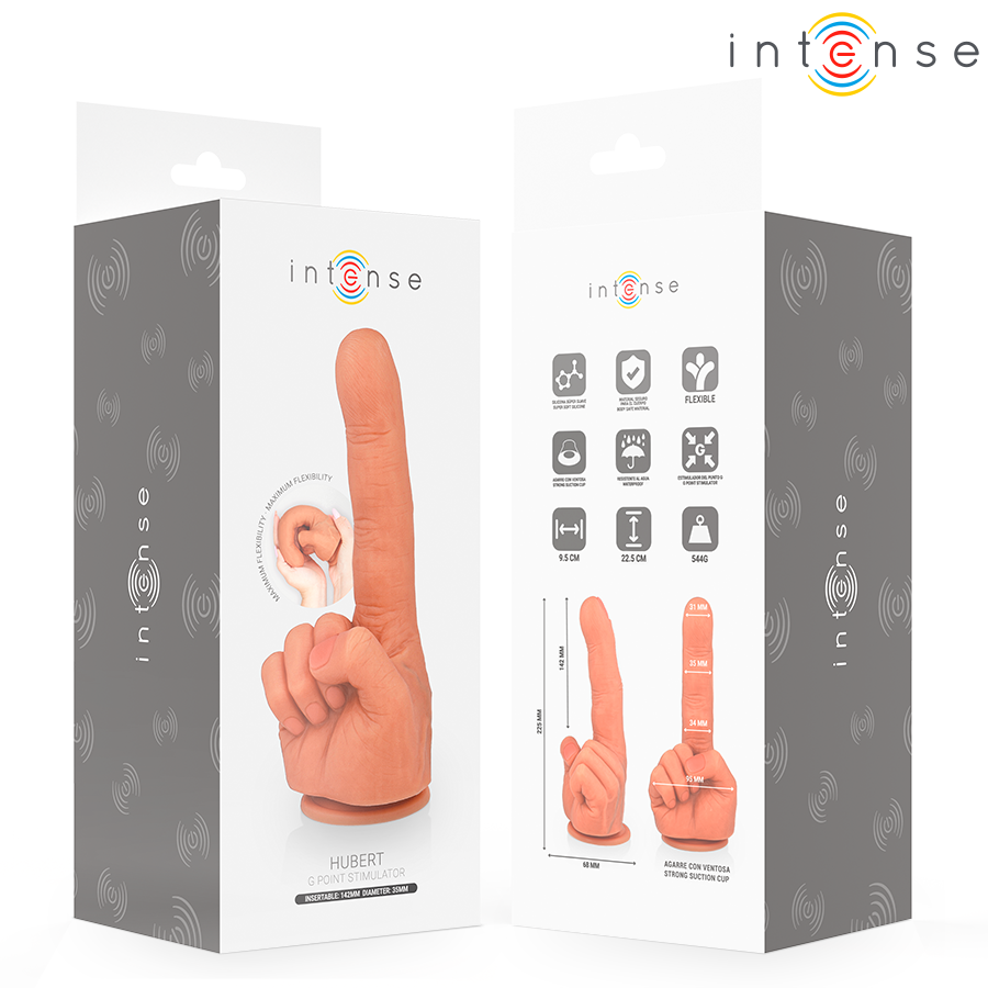 Stimulateur point G flexible en forme de main — INTENSE FUN TOYS