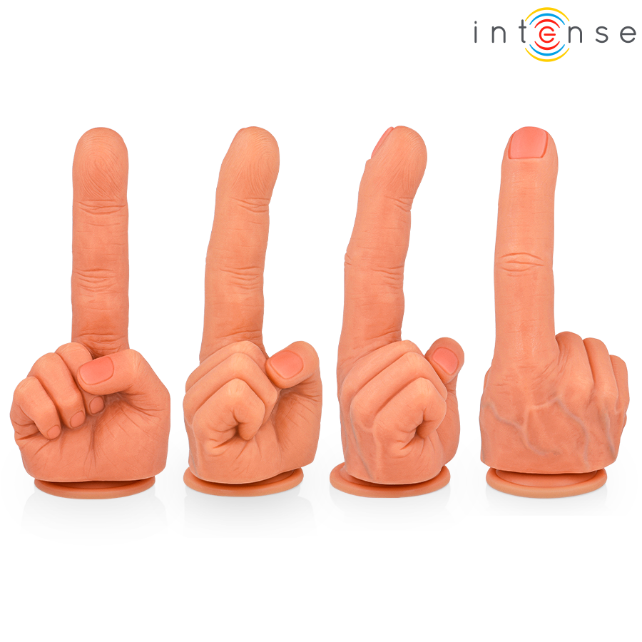 Stimulateur point G flexible en forme de main — INTENSE FUN TOYS