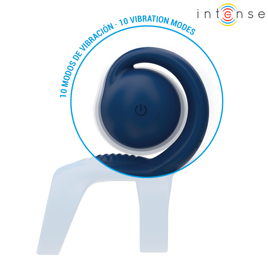 Anneau vibrant Tyson avec boule de stimulation — INTENSE FOR HIM