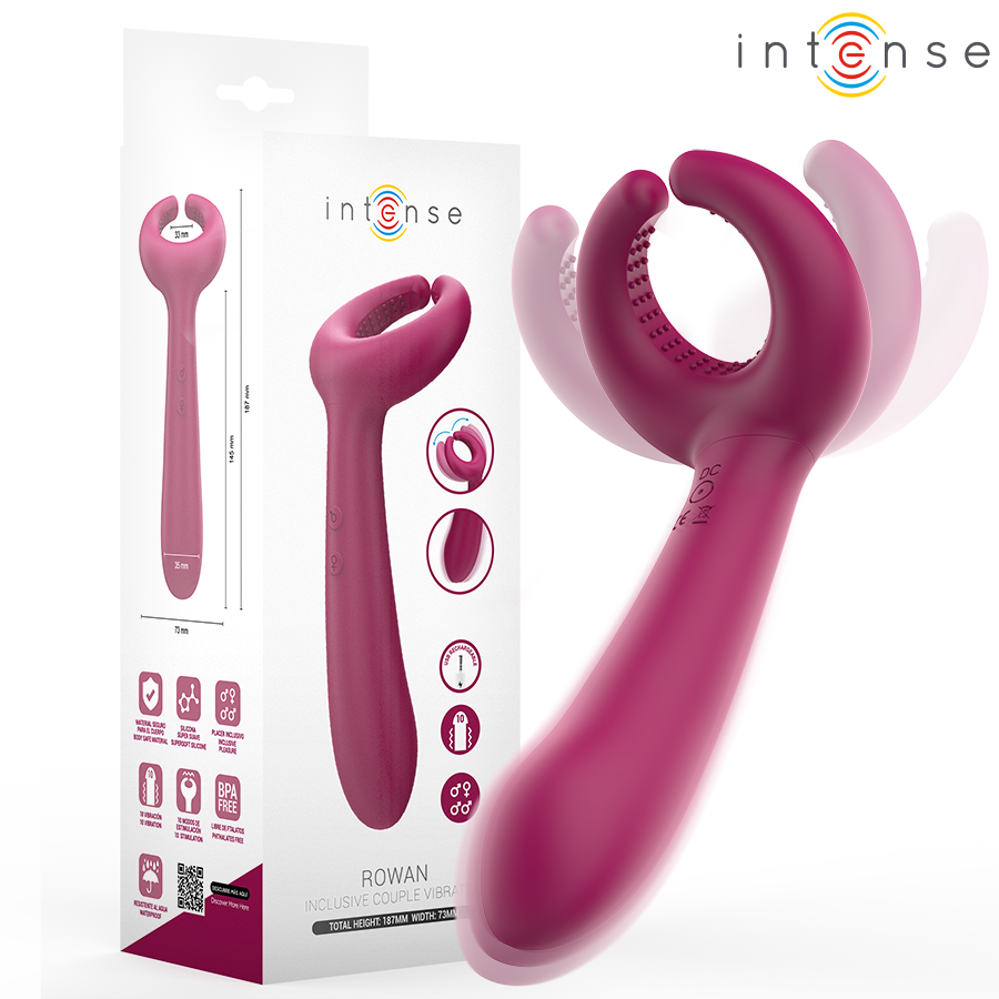 Vibrateur inclusif pour couple Rowan — INTENSE HIGH TECH