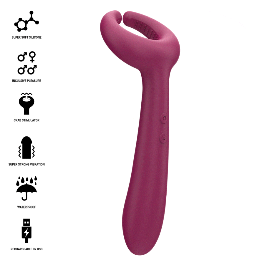 Vibrateur inclusif pour couple Rowan — INTENSE HIGH TECH