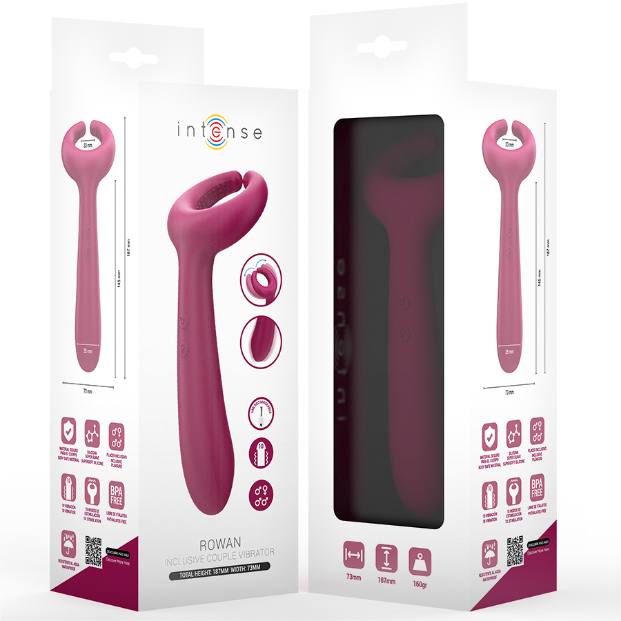 Vibrateur inclusif pour couple Rowan — INTENSE HIGH TECH