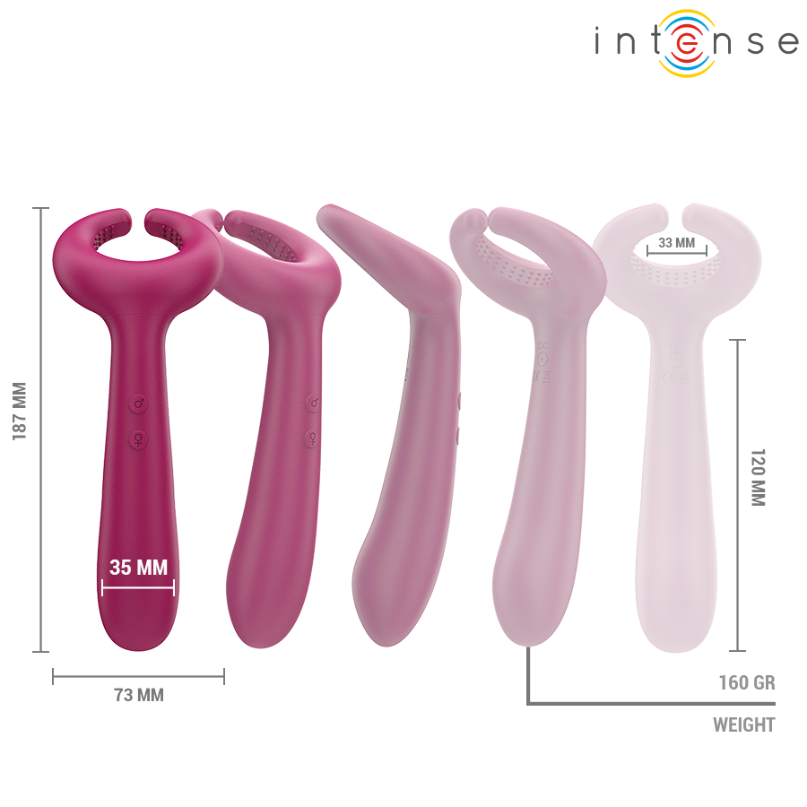 Vibrateur inclusif pour couple Rowan — INTENSE HIGH TECH