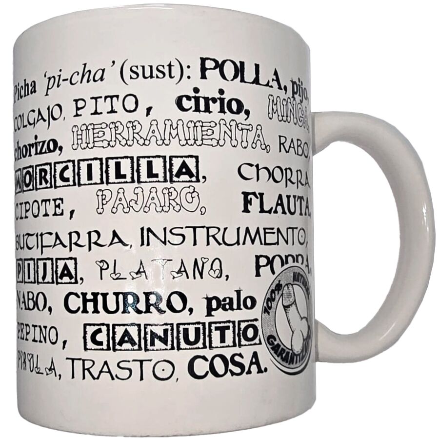Mug humoristique lexique érotique 370 ml — DIABLO PICANTE