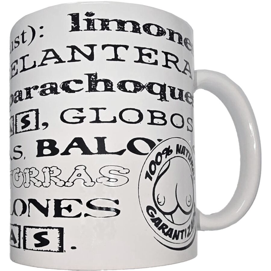 Mug coquin synonymes de seins 370 ml — DIABLO PICANTE
