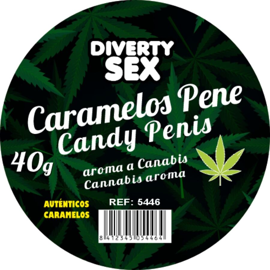 Bonbons coquins à l'arôme cannabis (lot de 20) — DIABLO GOLOSO