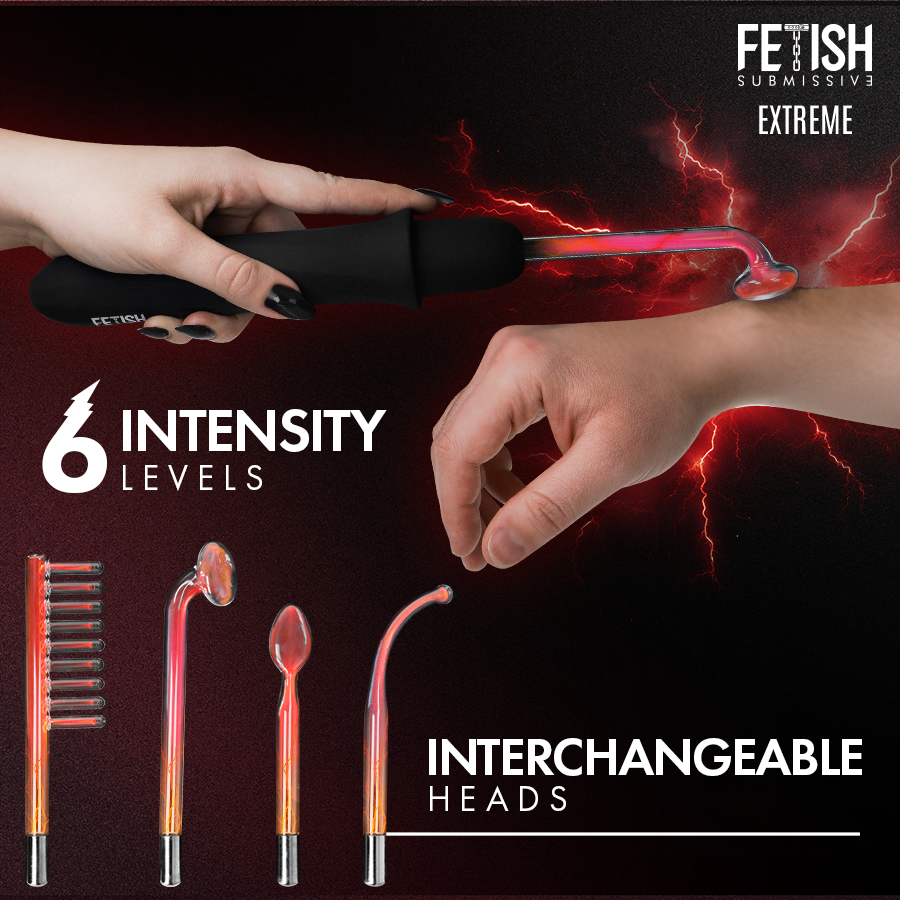 Wand électro-stimulation haute fréquence — FETISH SUBMISSIVE EXTREME