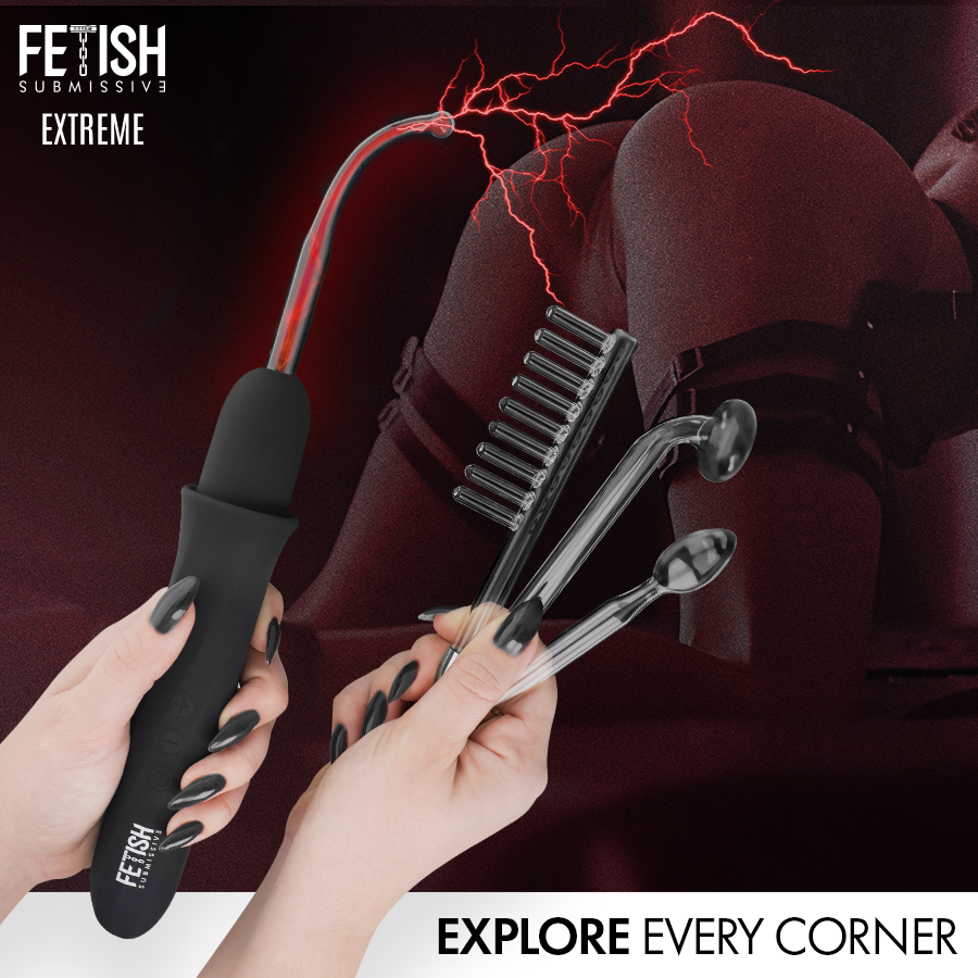 Wand électro-stimulation haute fréquence — FETISH SUBMISSIVE EXTREME
