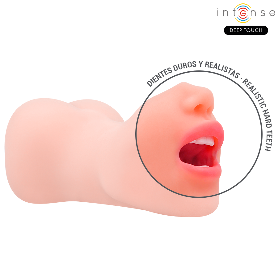 Masturbateur à double bouche et vagin hyperréaliste Deep Touch — INTENSE BODIES & MASTURBATORS