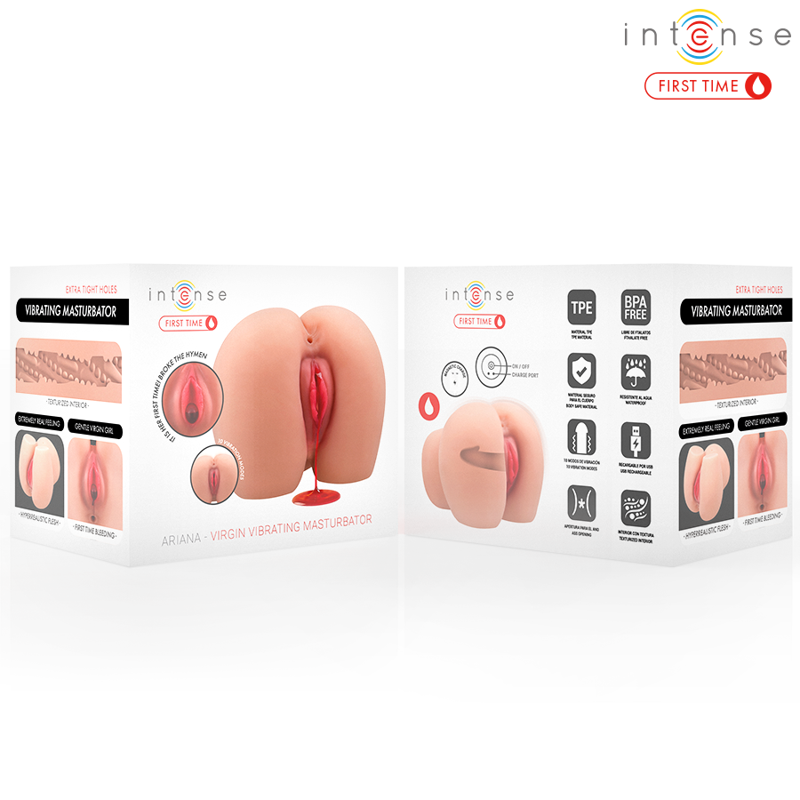 Hyper-realistic Vibrating Masturbator Ariana — INTENSE BODIES & MASTURBATORS