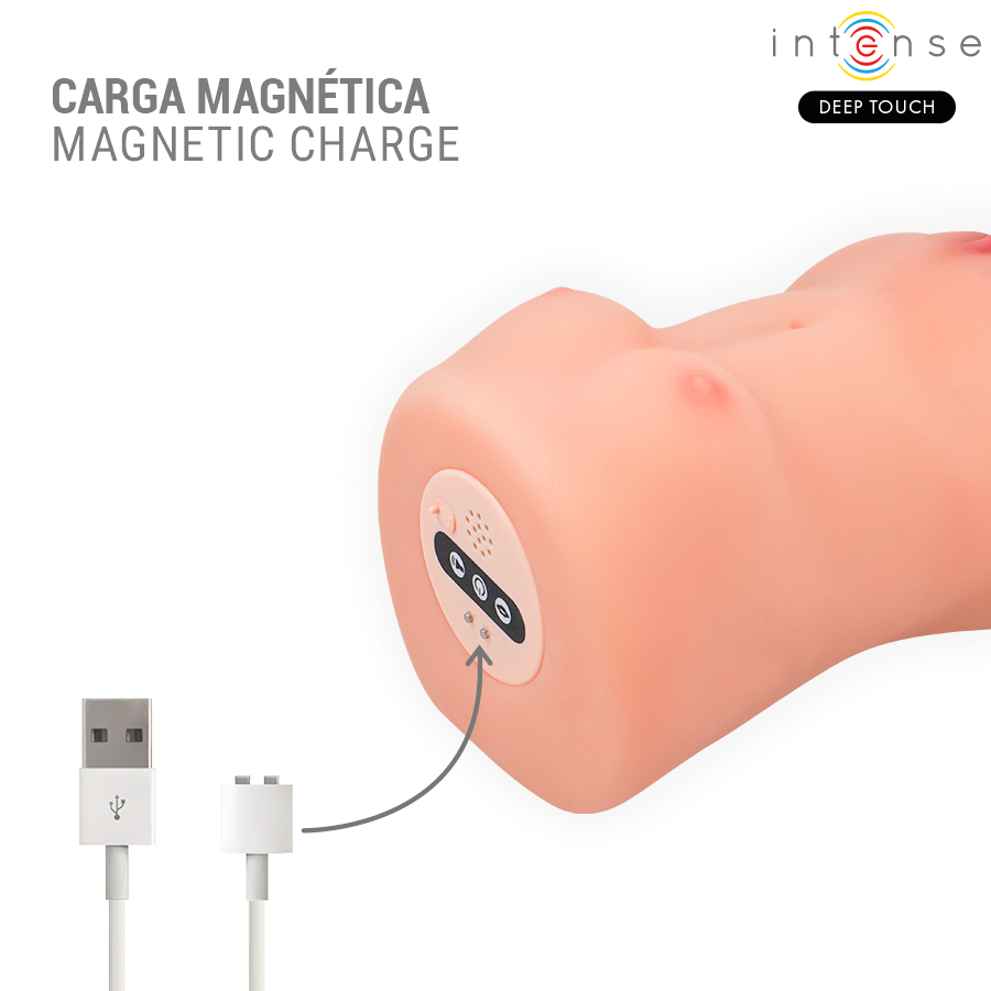 Masturbateur vibrant à succion Catherine avec voix — Intense Bodies & Masturbators