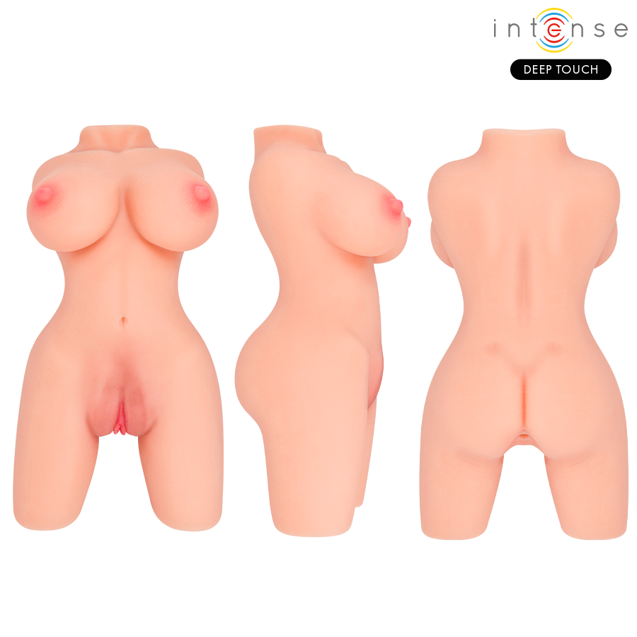 Masturbateur double vagin et anus torse Jesse — INTENSE BODIES & MASTURBATORS