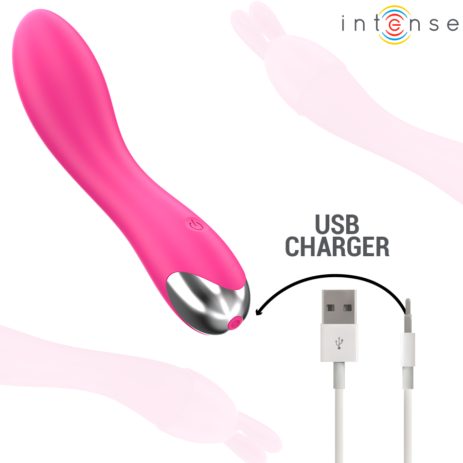Vibrateur à têtes interchangeables avec 20 modes — INTENSE HIGH TECH