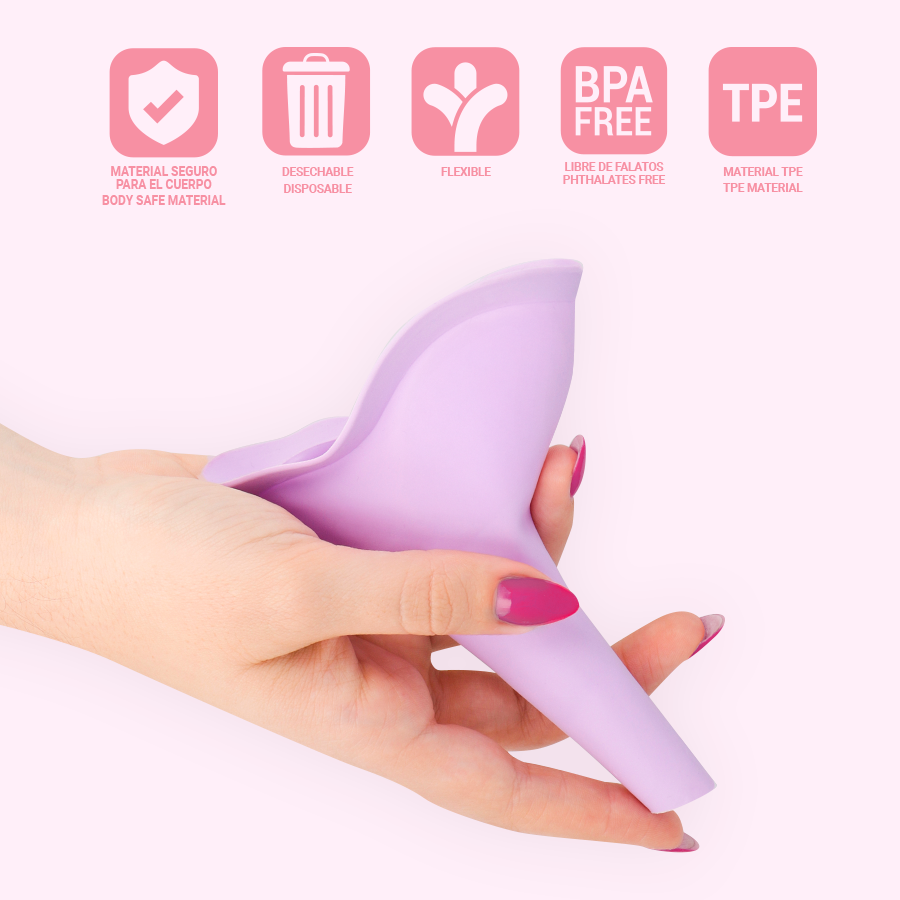 Urinoir portable jetable Kibi — INTIMICHIC