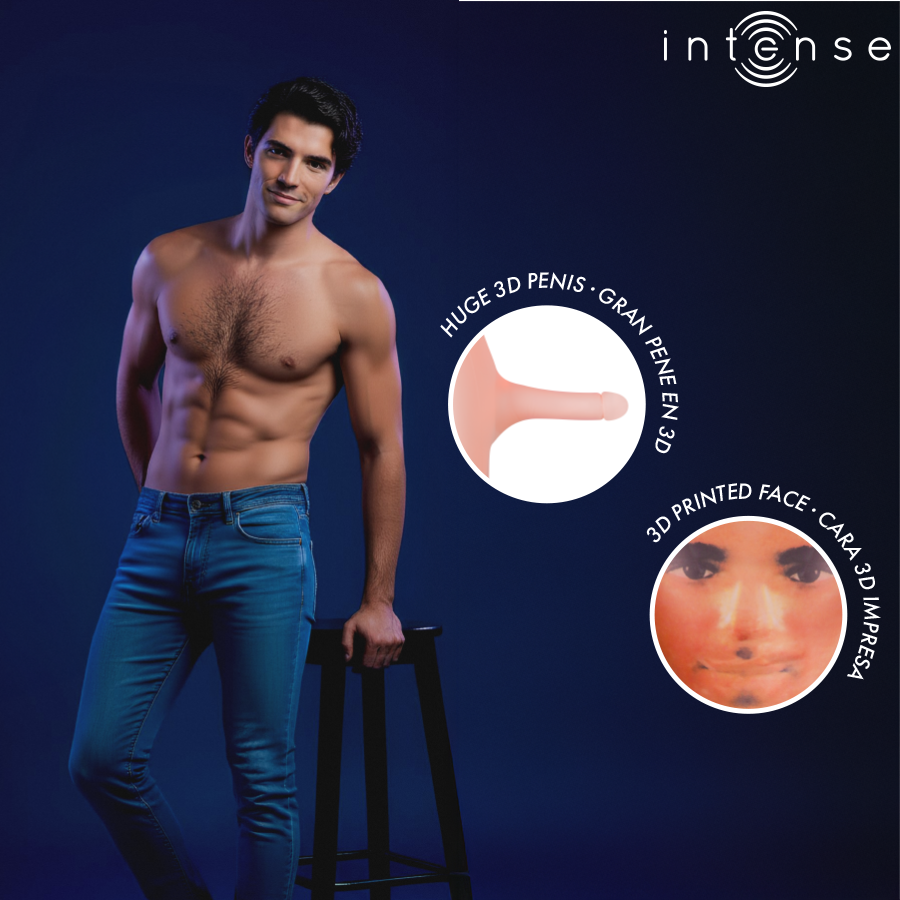 Poupée gonflable masculine Anthony avec pénis 3D — INTENSE BODIES & MASTURBATORS