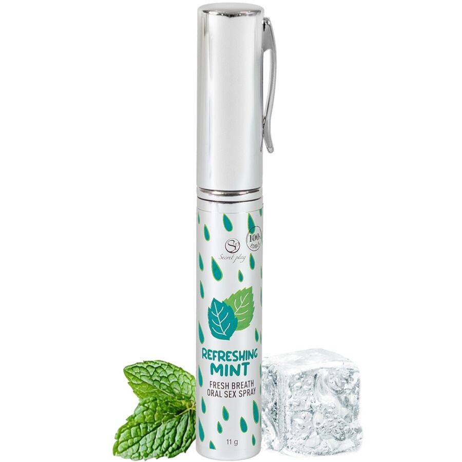 Spray rafraîchissant hydratant à la menthe — SECRETPLAY COSMETIC