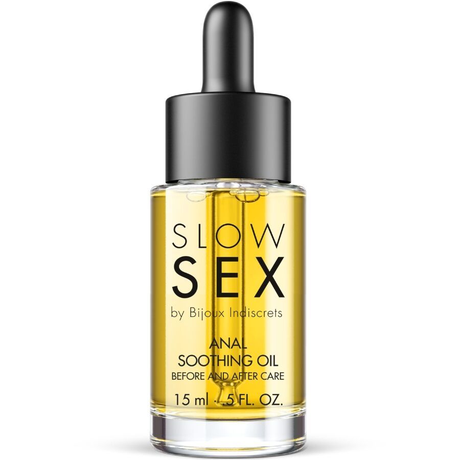Beruhigendes Analöl mit Johannisbrot und Pflanzen — BIJOUX SLOW SEX