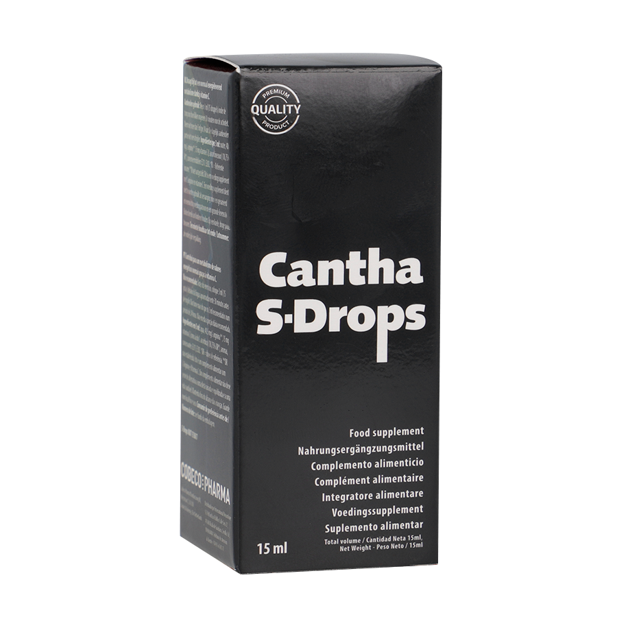 Gouttes d'énergie intime Cantha S-Drops — COBECO PHARMA