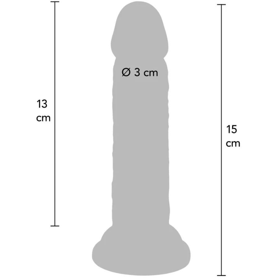 Pénis réaliste de luxe 15 cm — GET REAL