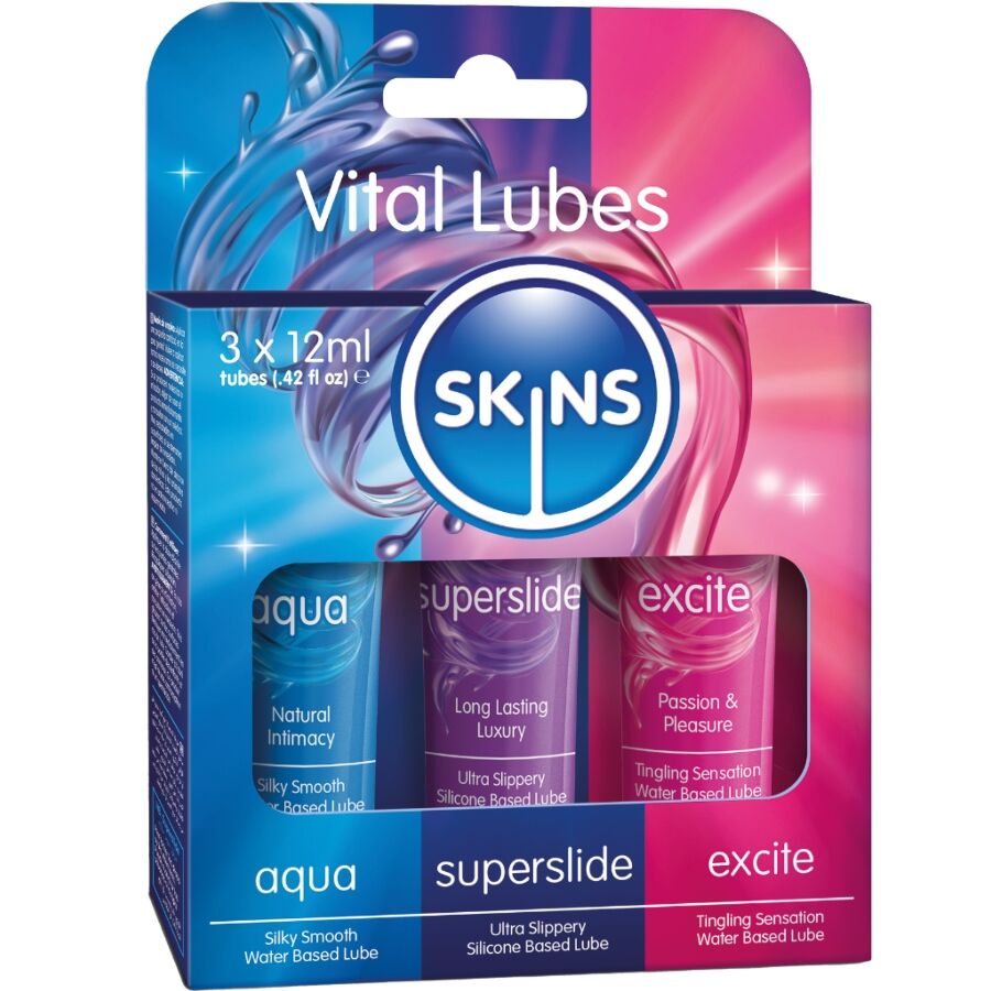 Kit découverte lubrifiants peau — SKINS