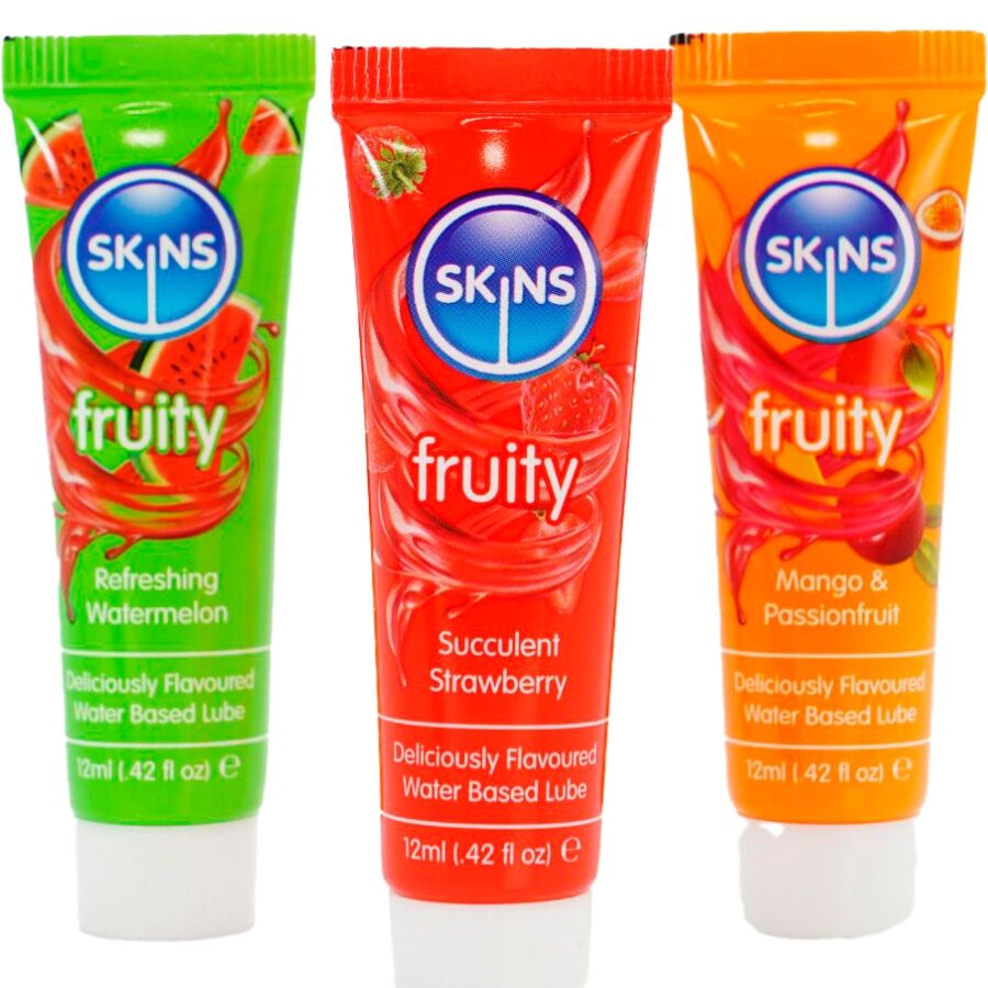 Coffret de lubrifiants fruités (pastèque, fraise, mangue) — SKINS