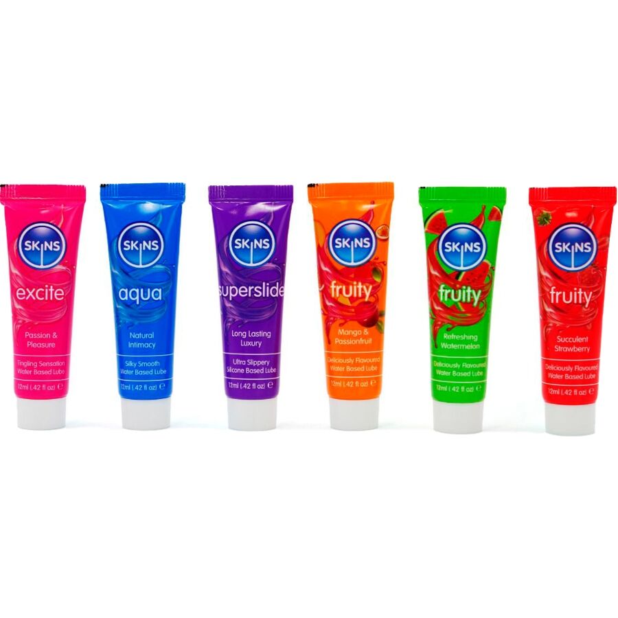 Coffret découverte de lubrifiants vitalité et fruités — SKINS