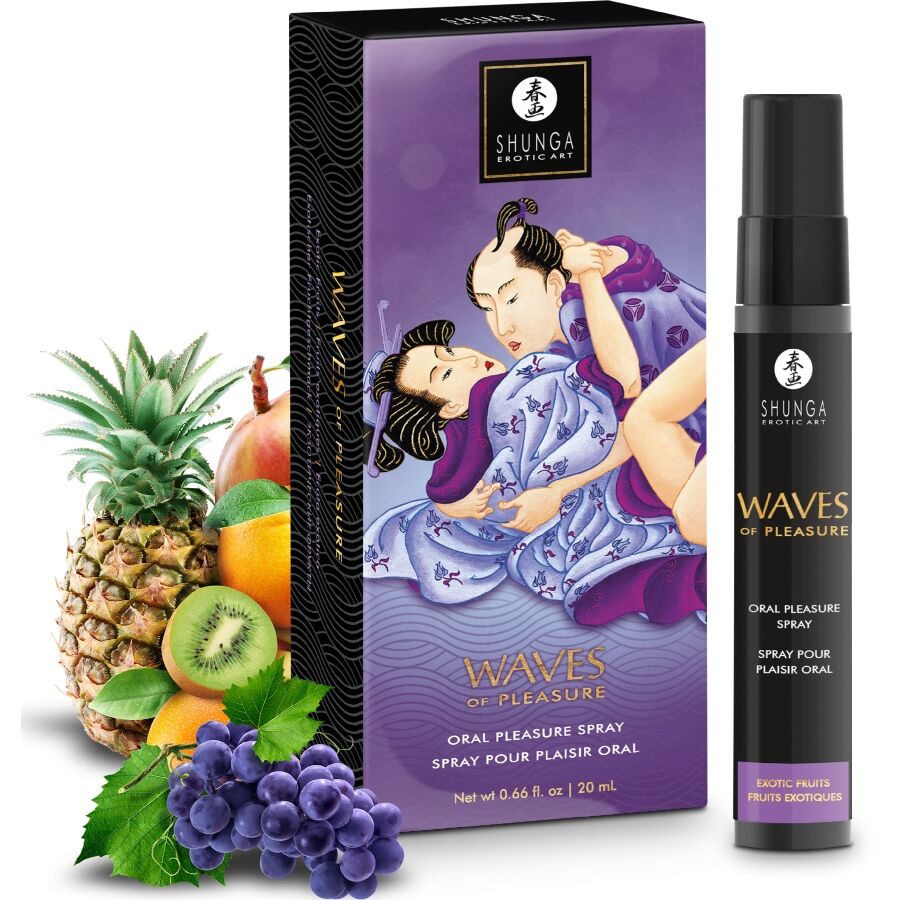 Spray oral aphrodisiaque fruits exotiques — SHUNGA APHRODISIACS