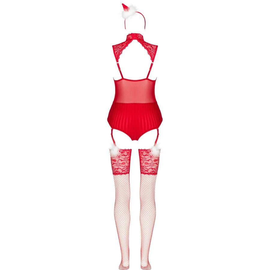 Conjunto de Natal: Body, Meias e Faixa — LIVCO CORSETTI SETS