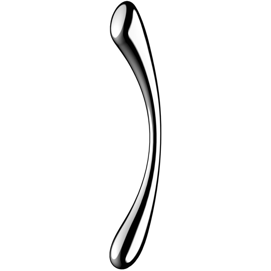 Godemichet double extrémité en acier inoxydable — SATISFYER