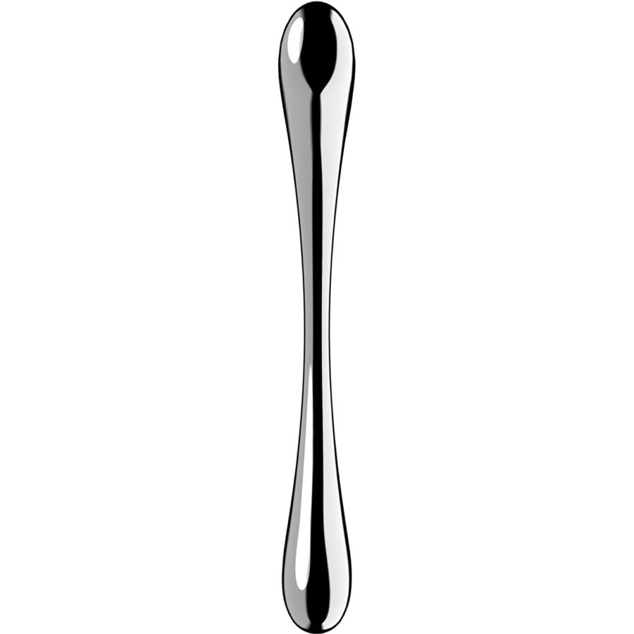 Godemichet double extrémité en acier inoxydable — SATISFYER