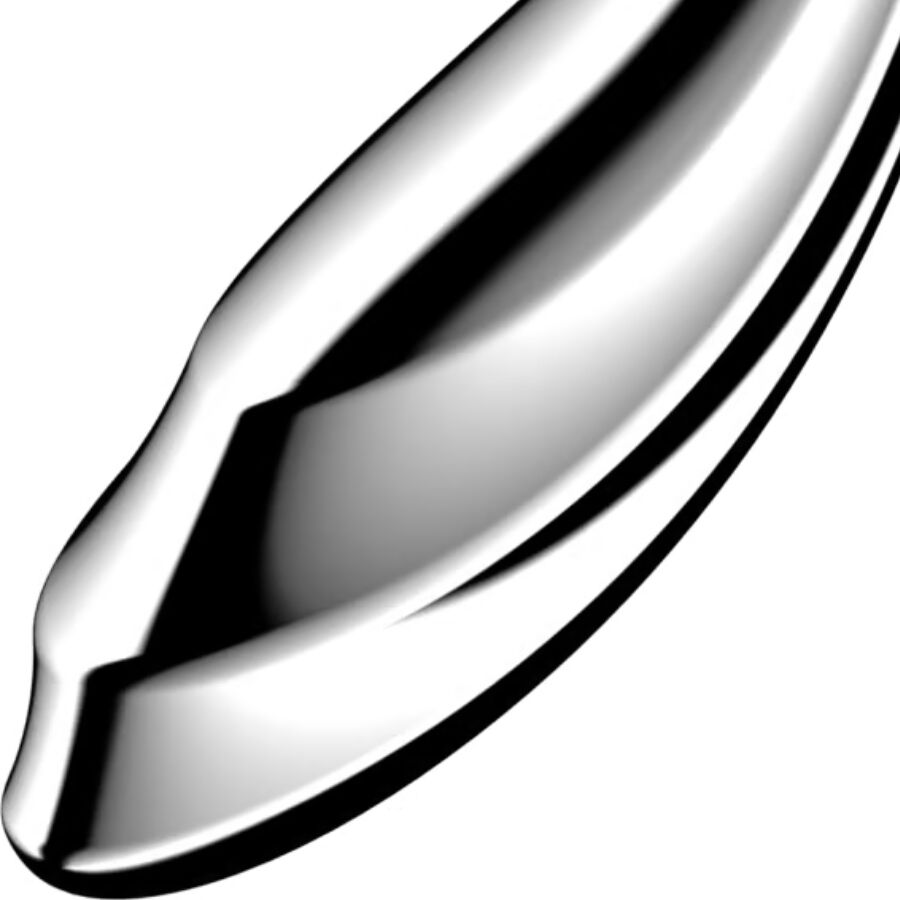 Godemichet double extrémité en acier inoxydable Pure Gravity 2 — SATISFYER DILDO