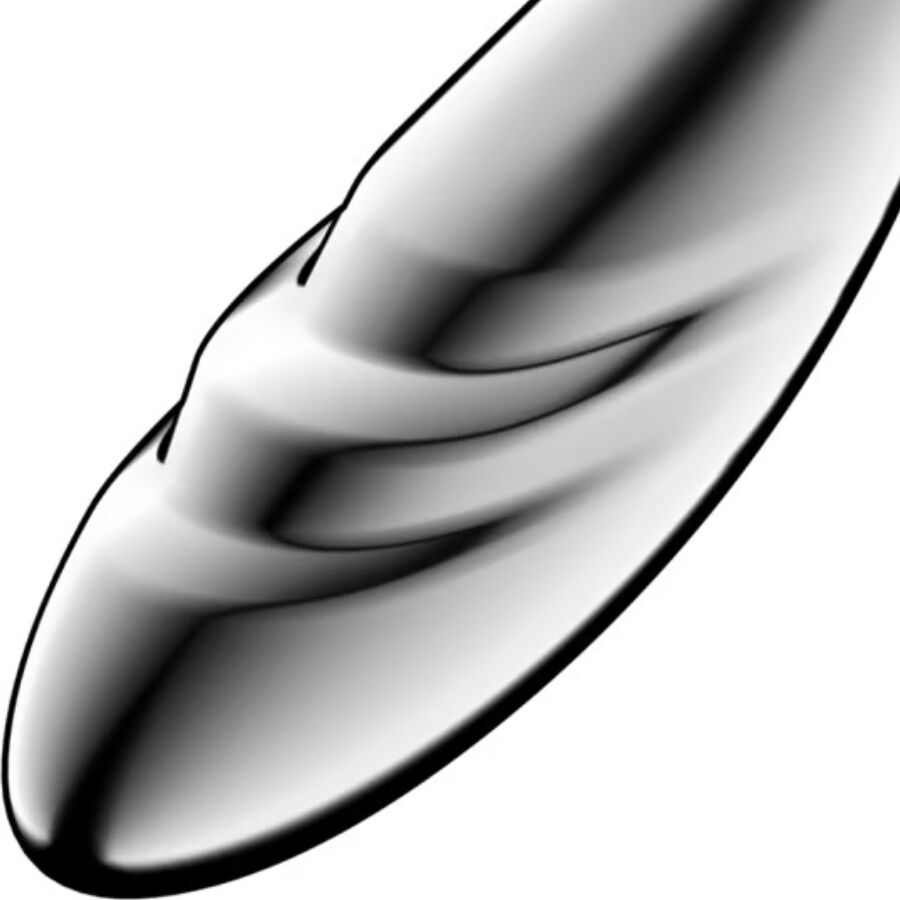 Godemiché double extrémité en acier inoxydable Pure Gravity 3 — SATISFYER DILDO