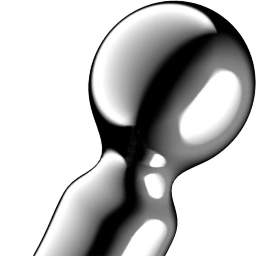 Godemichet double en acier inoxydable — SATISFYER DILDO