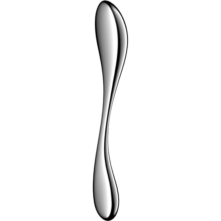 Dildo double en acier inoxydable Star Force 3 — SATISFYER