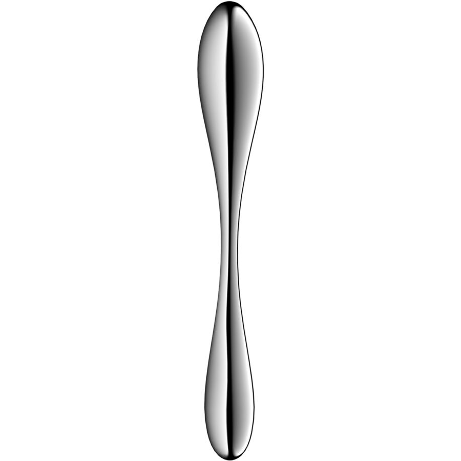 Dildo double en acier inoxydable Star Force 3 — SATISFYER