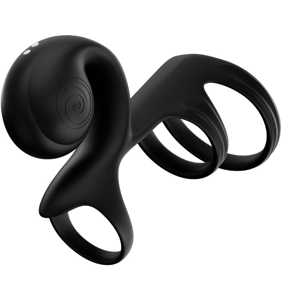 Anneau de couple vibrant Jovi Arc avec télécommande — SNAIL VIBE