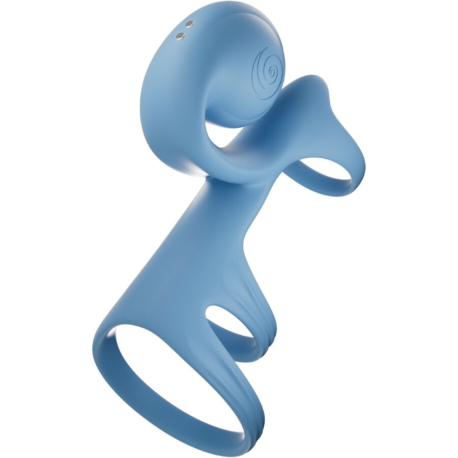 Anneau de couple vibrant ArcFit avec télécommande — SNAIL VIBE