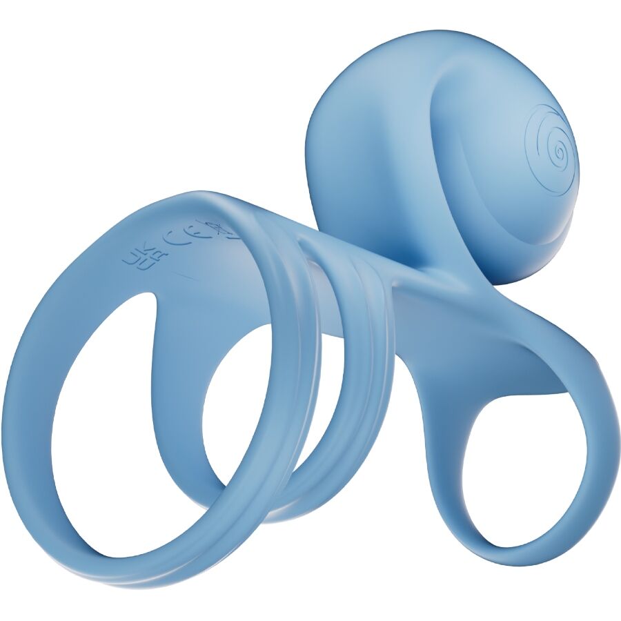 Anneau de couple vibrant ArcFit avec télécommande — SNAIL VIBE