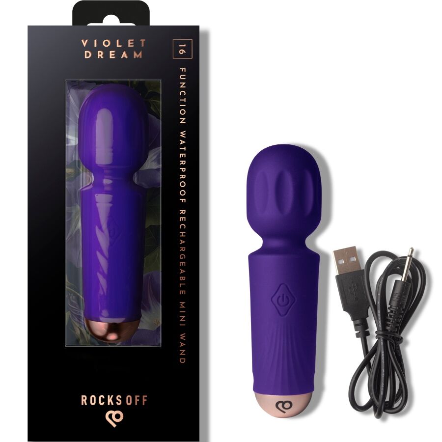Mini vibromasseur rechargeable 16 fonctions — ROCKS-OFF