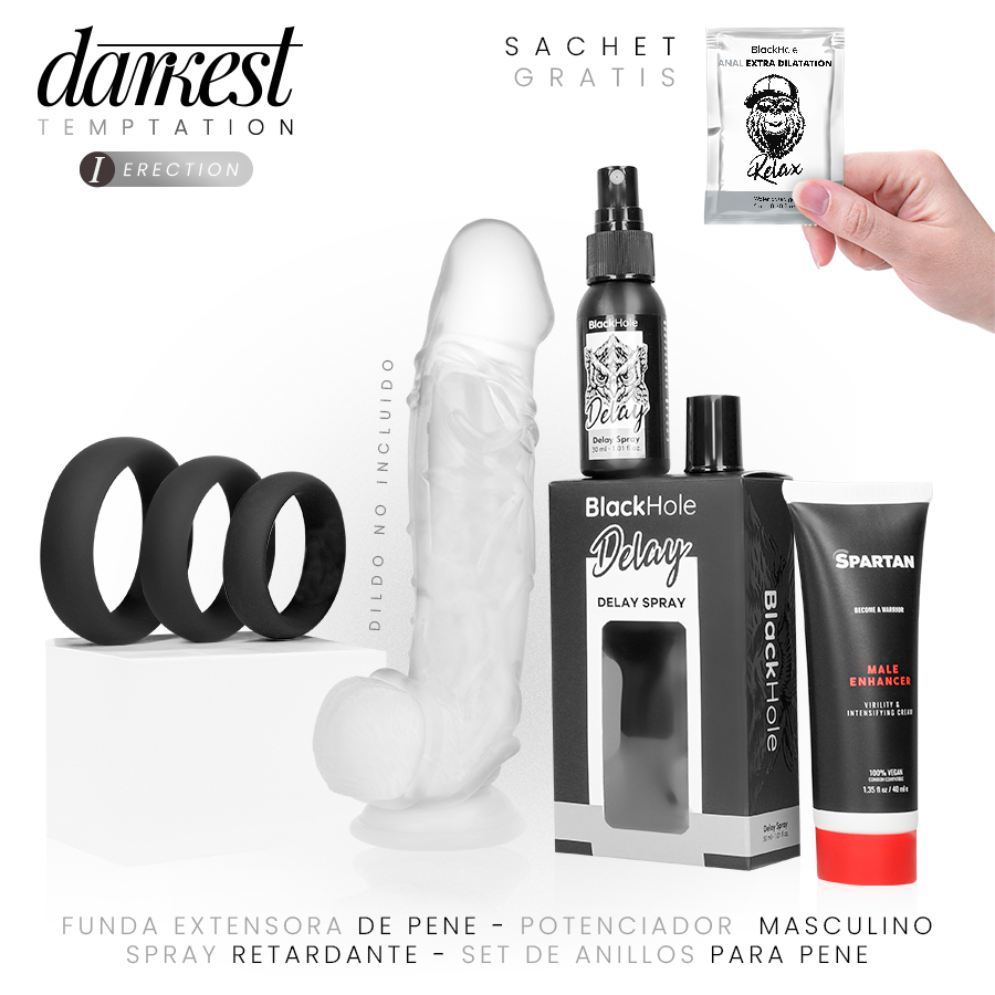 Pack érection et performances durables — DARKEST TEMPTATION