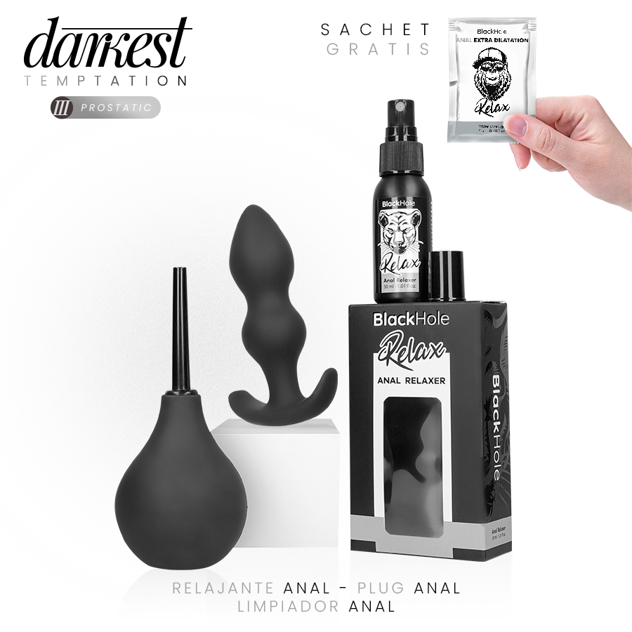 Kit découverte plaisir prostatique — DARKEST TEMPTATION