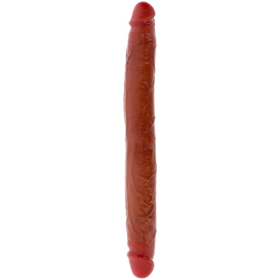 Godemichet double en silicone caramel 35 cm — GET REAL