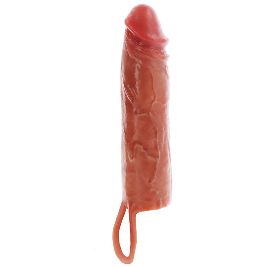 Manchon pénien hydratant en silicone 20 cm — GET REAL