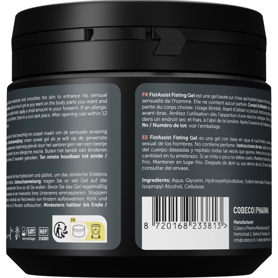Gel de fisting extra-épais à base d'eau — COBECO FIST ASSIST