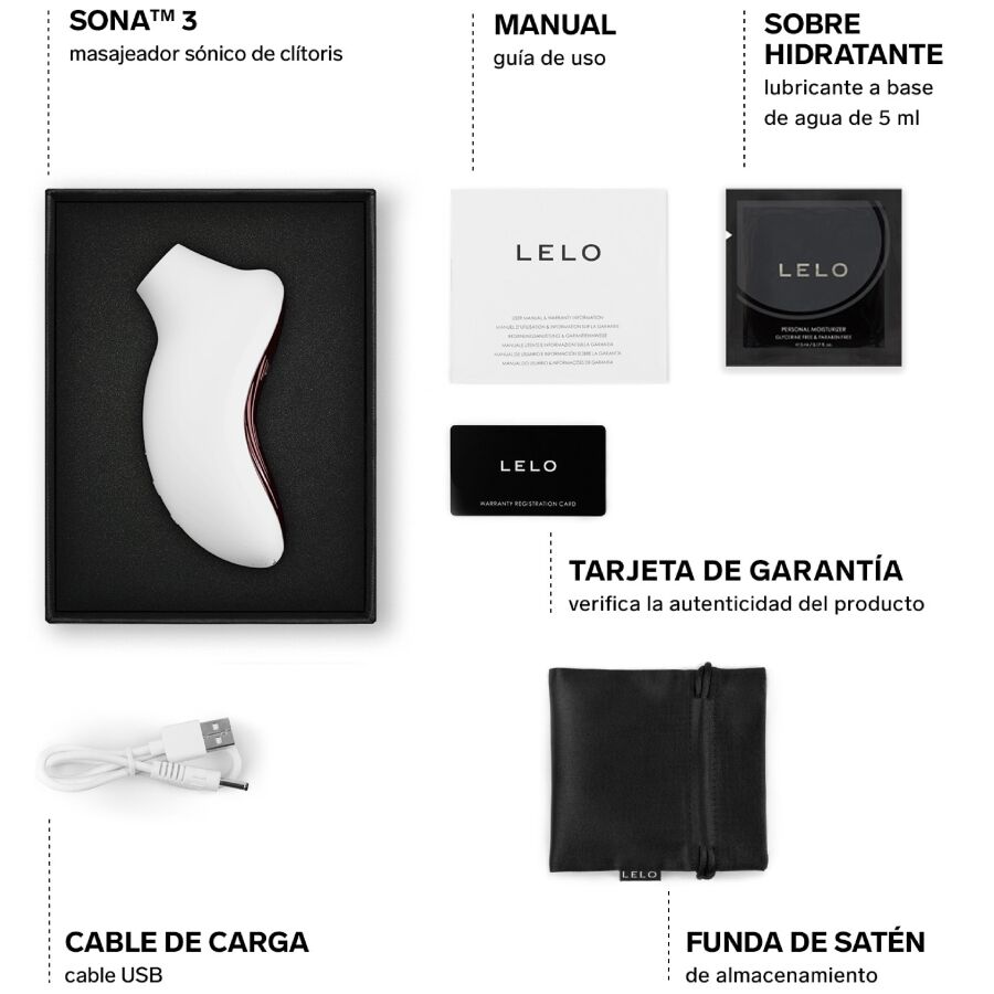 Stimulateur clitoridien sonique connecté SONA 3 — LELO