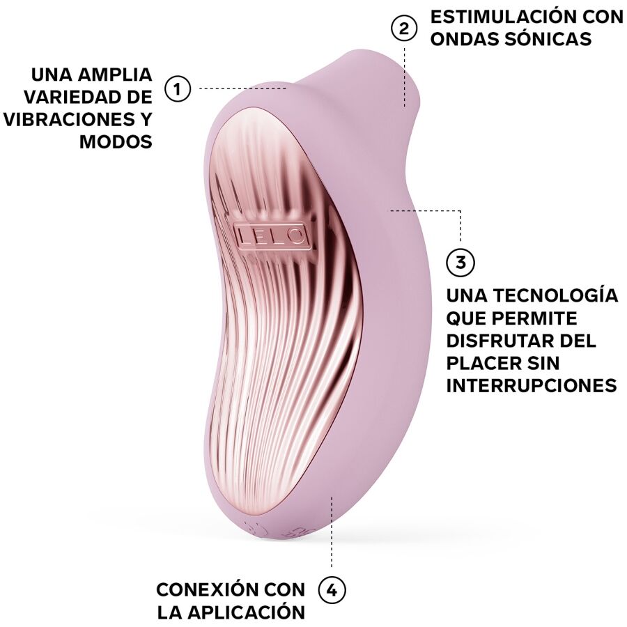 Stimulateur clitoridien sonique connecté — LELO