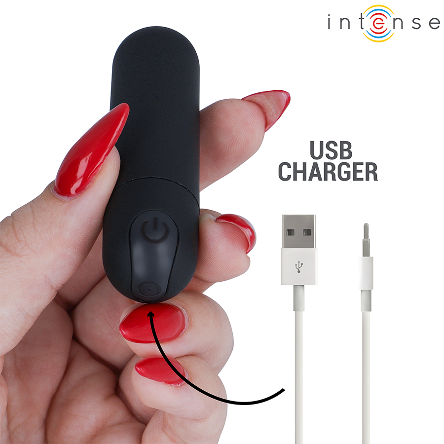 Stimulateur vibrant rechargeable Karen Mini — INTENSE FUN TOYS
